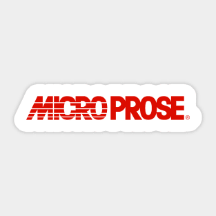 Microprose Sticker